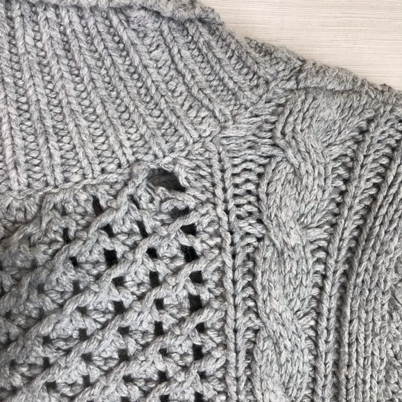 Michael Kors Thick Cable Knit Cardigan M - Picture 5 of 5